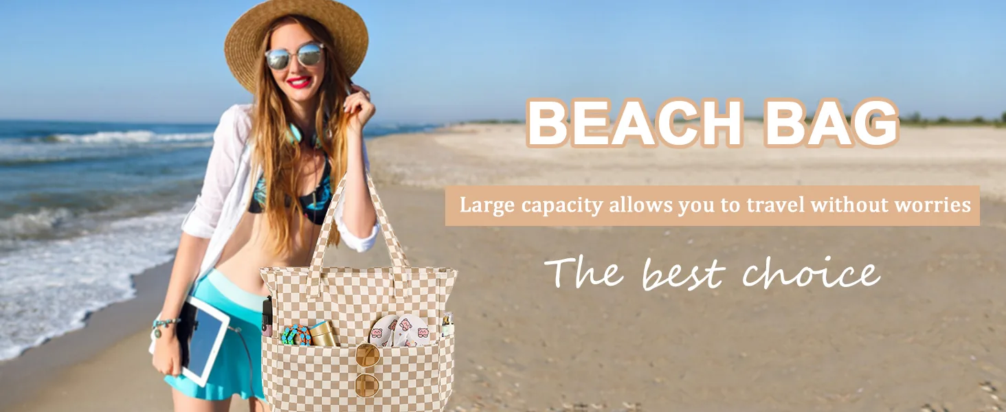 ledaou beach tote bags content 0
